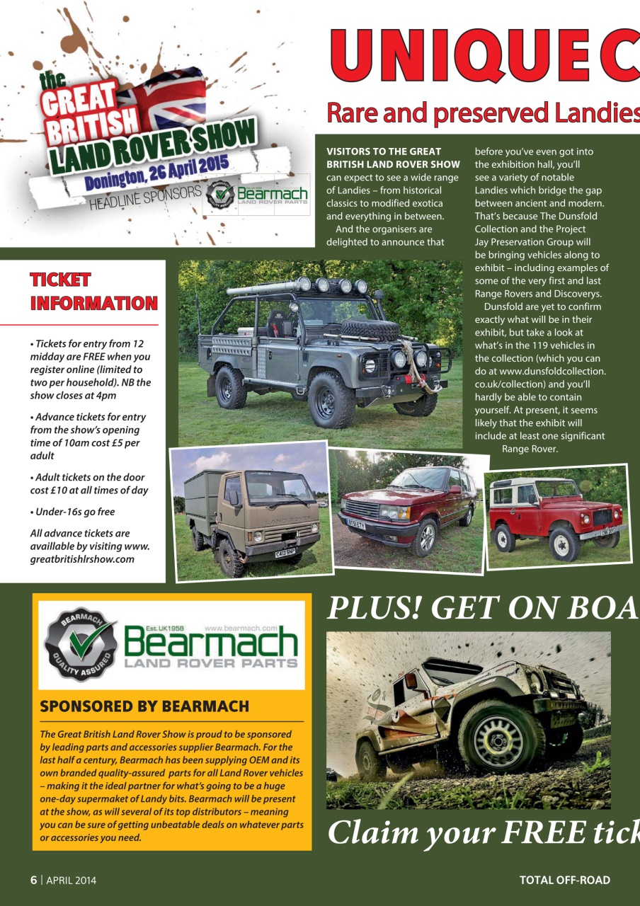 Overlander 4X4 Preview Pages