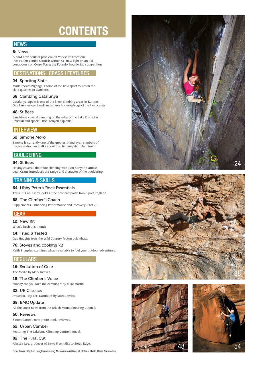 Climber Preview Pages