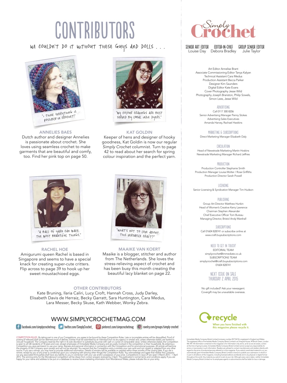 Simply Crochet Preview Pages