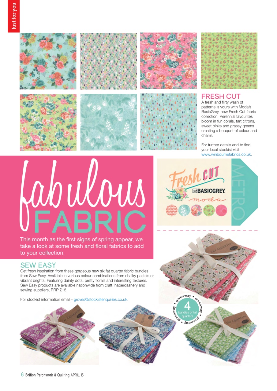 Patchwork and Quilting Preview Pages