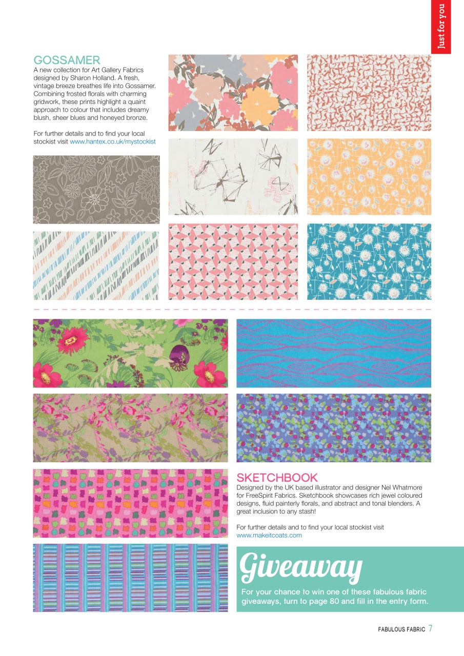 Patchwork and Quilting Preview Pages