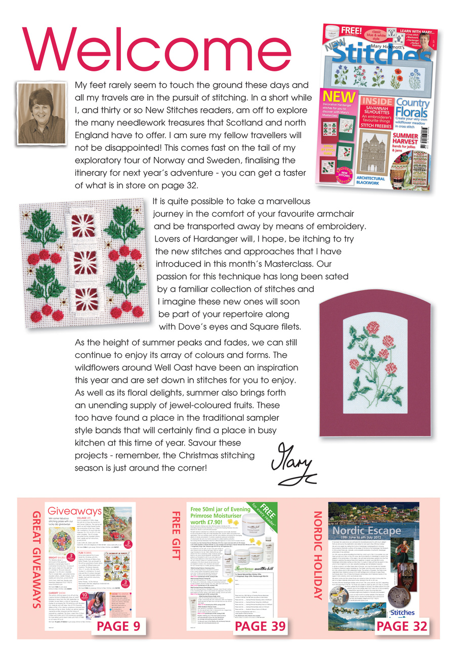 New Stitches Preview Pages