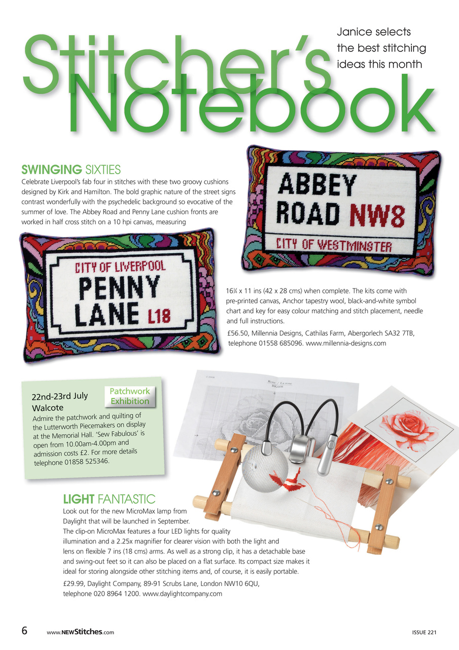 New Stitches Preview Pages