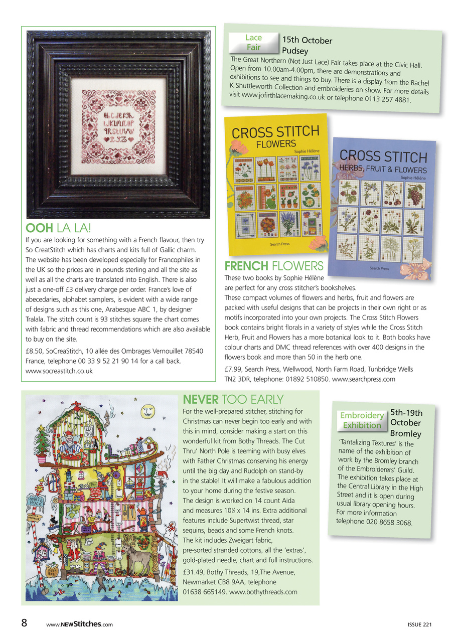 New Stitches Preview Pages