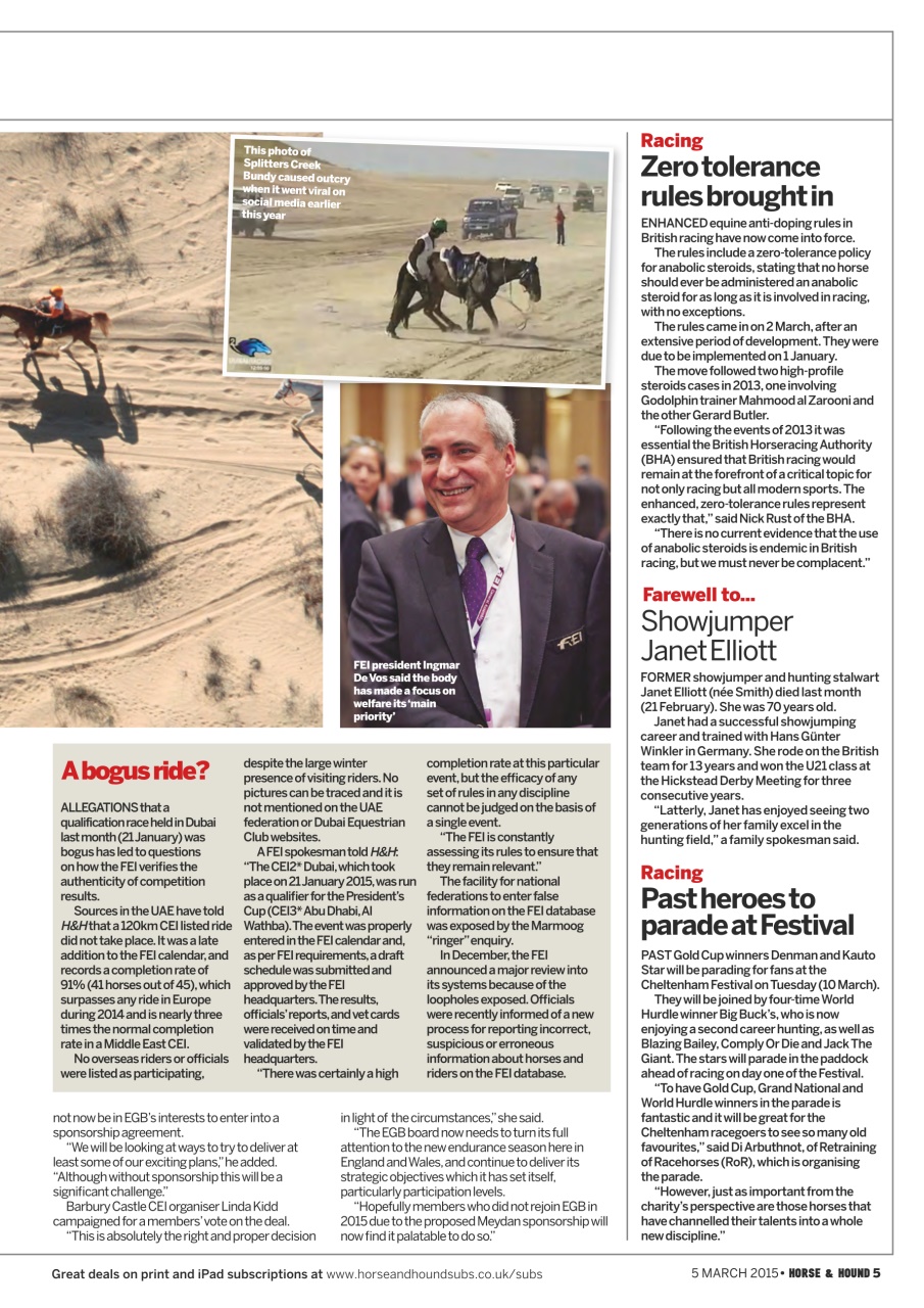 Horse & Hound Preview Pages