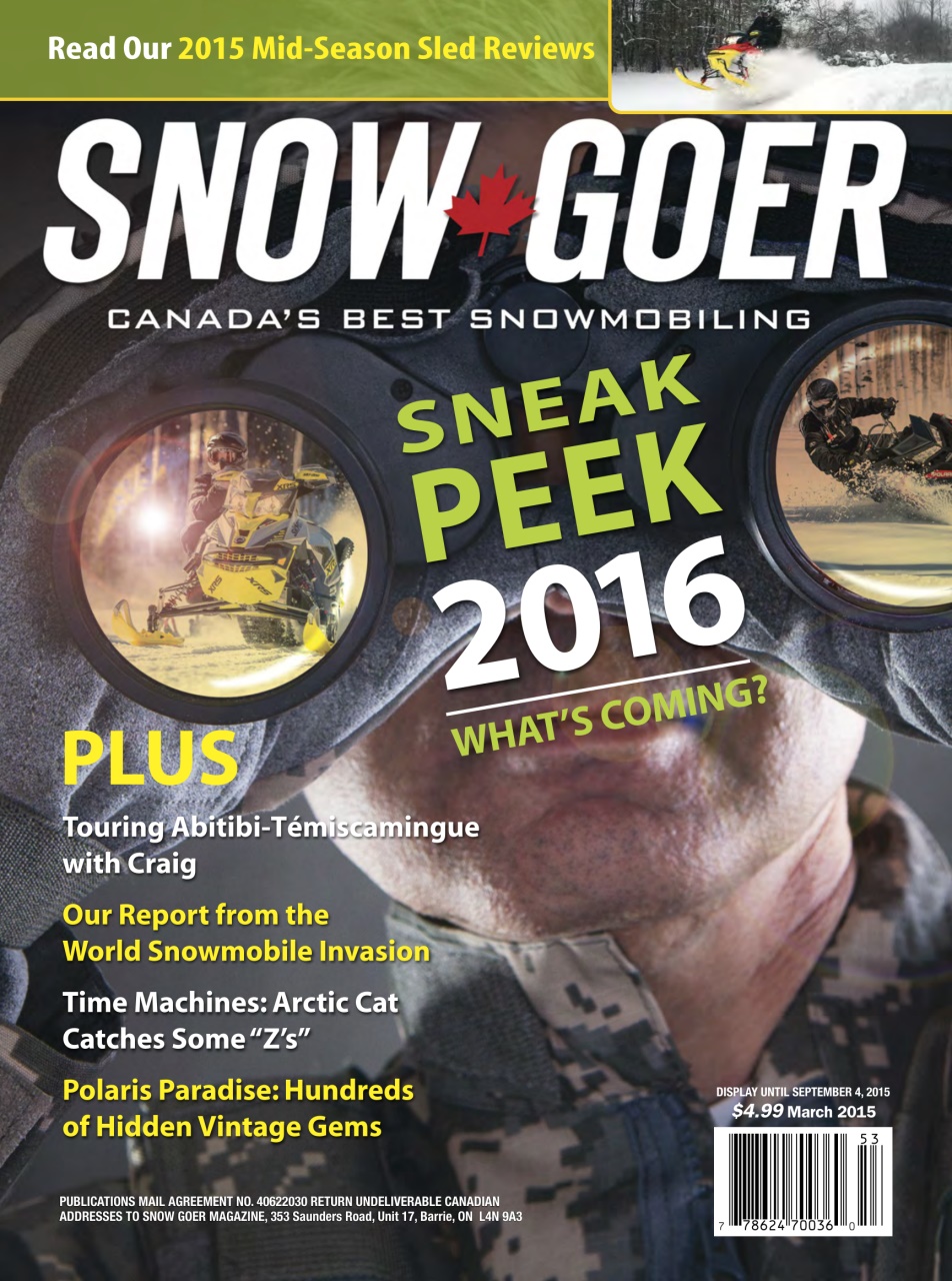 Snow Goer Canada Preview Pages