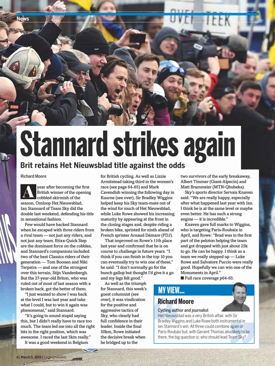 Cycling Weekly Preview Pages