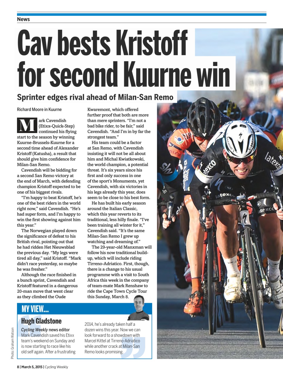 Cycling Weekly Preview Pages