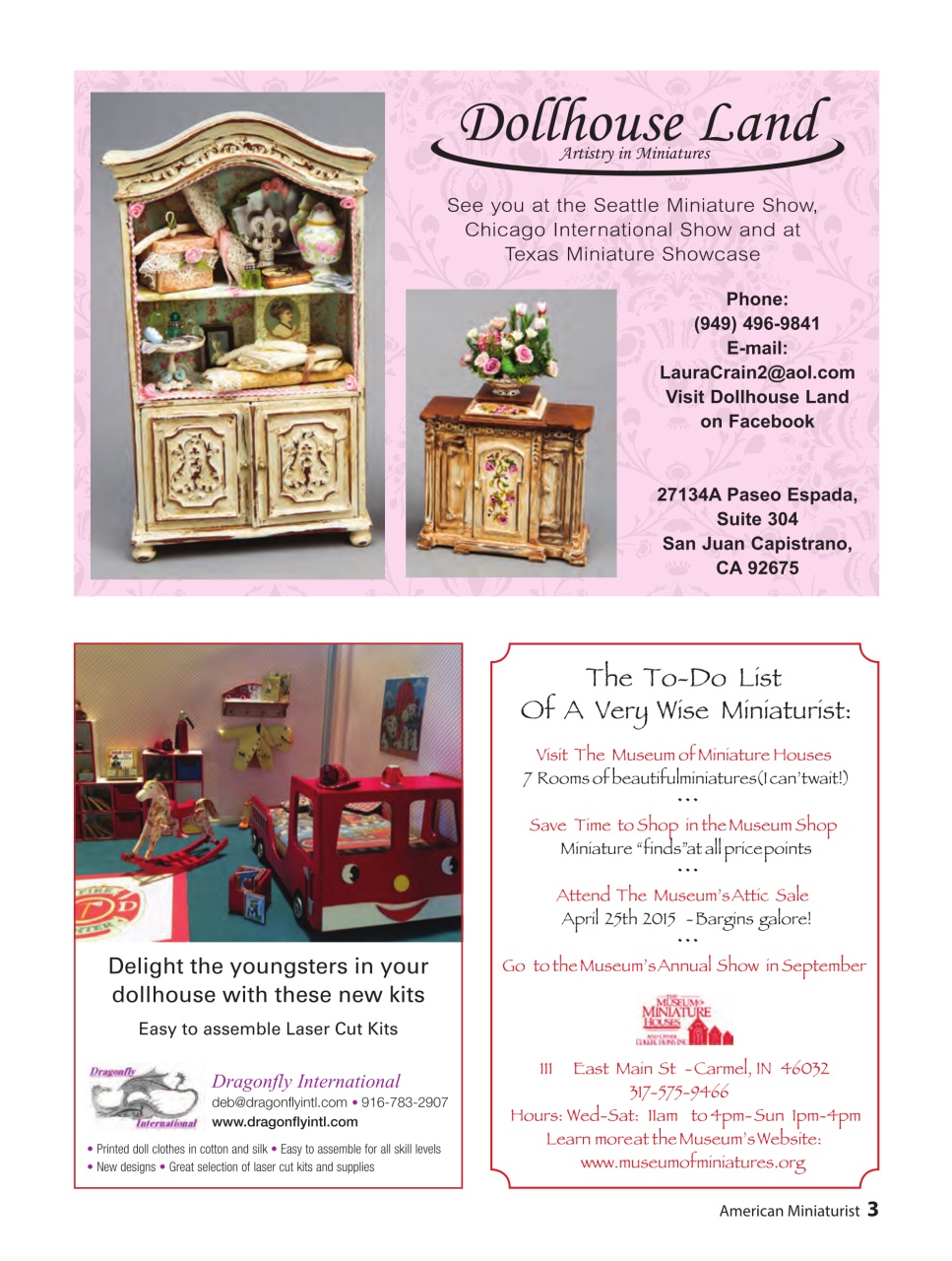 American Miniaturist Preview Pages