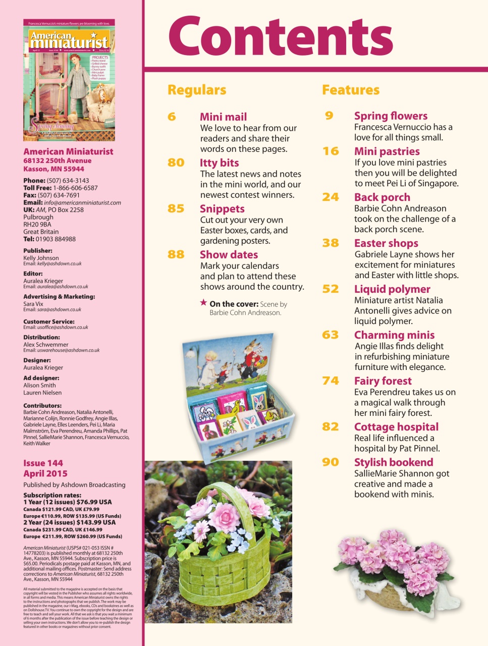 American Miniaturist Preview Pages