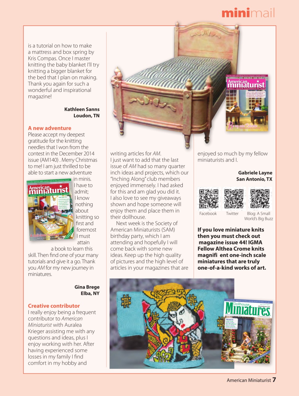 American Miniaturist Preview Pages