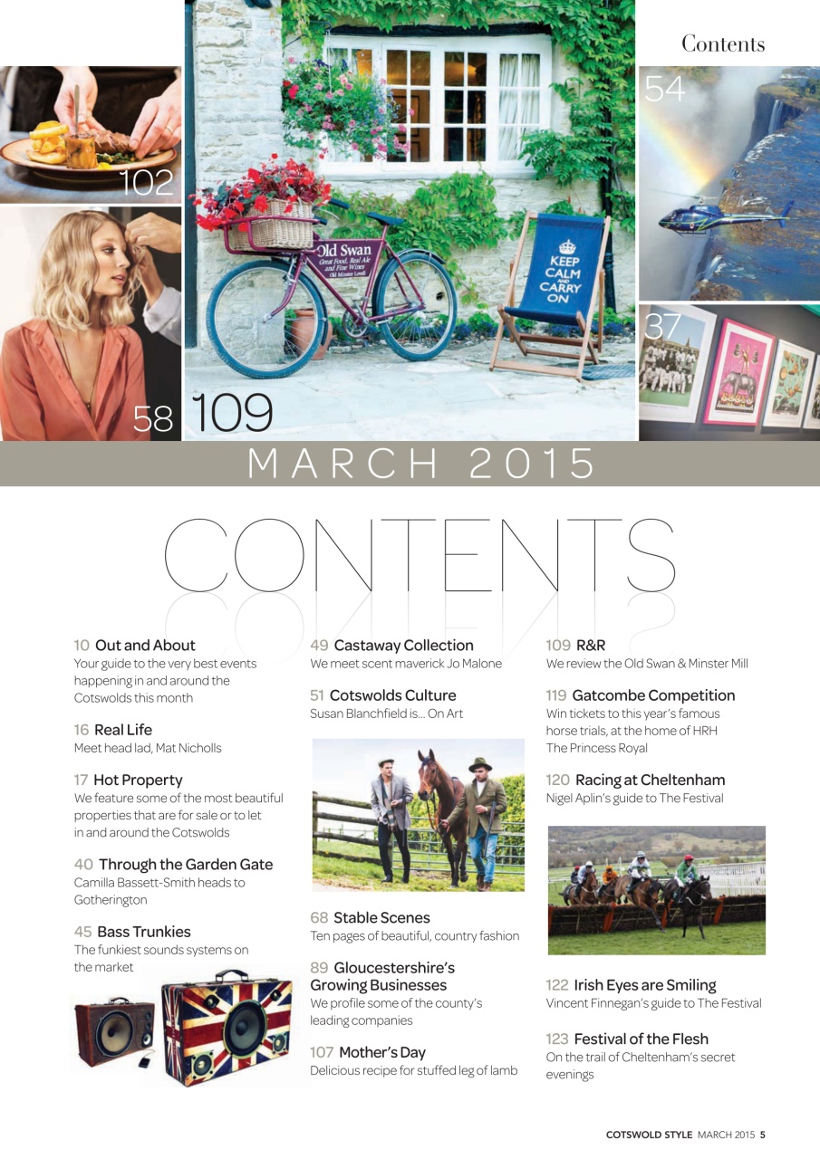 Cotswold Style Preview Pages