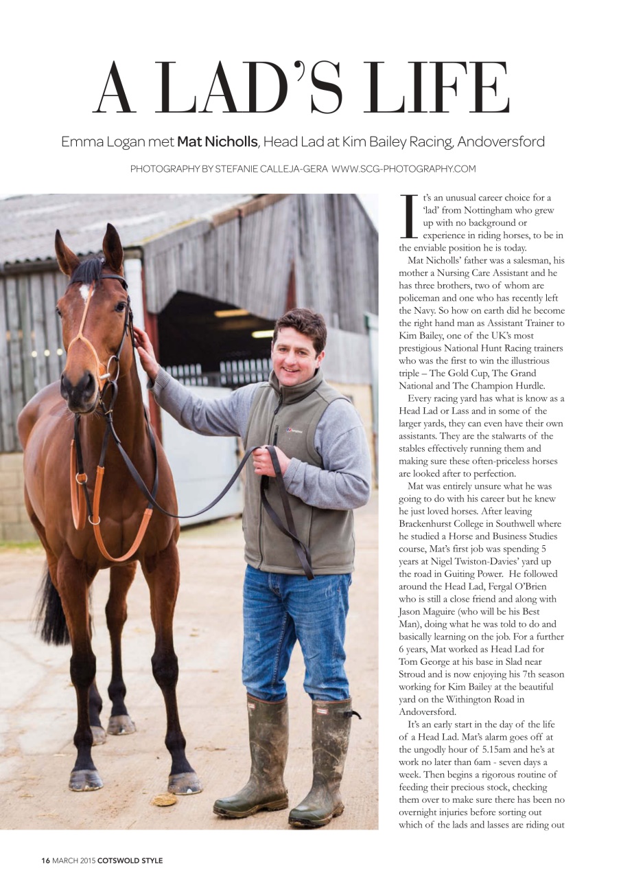 Cotswold Style Preview Pages