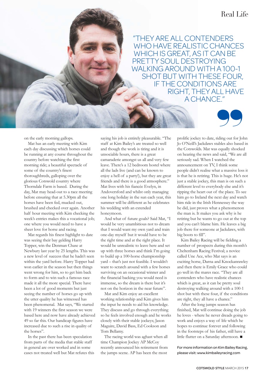 Cotswold Style Preview Pages