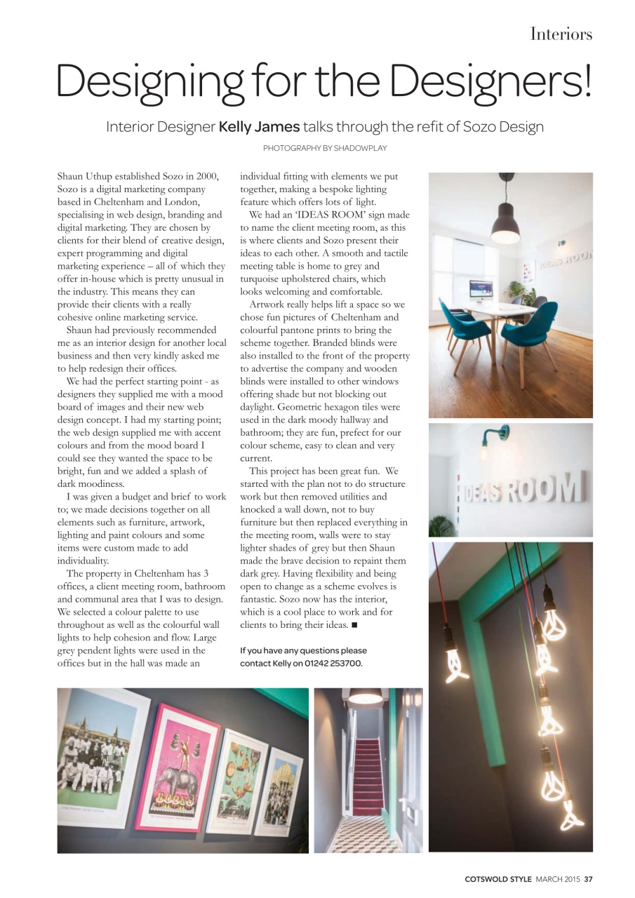 Cotswold Style Preview Pages
