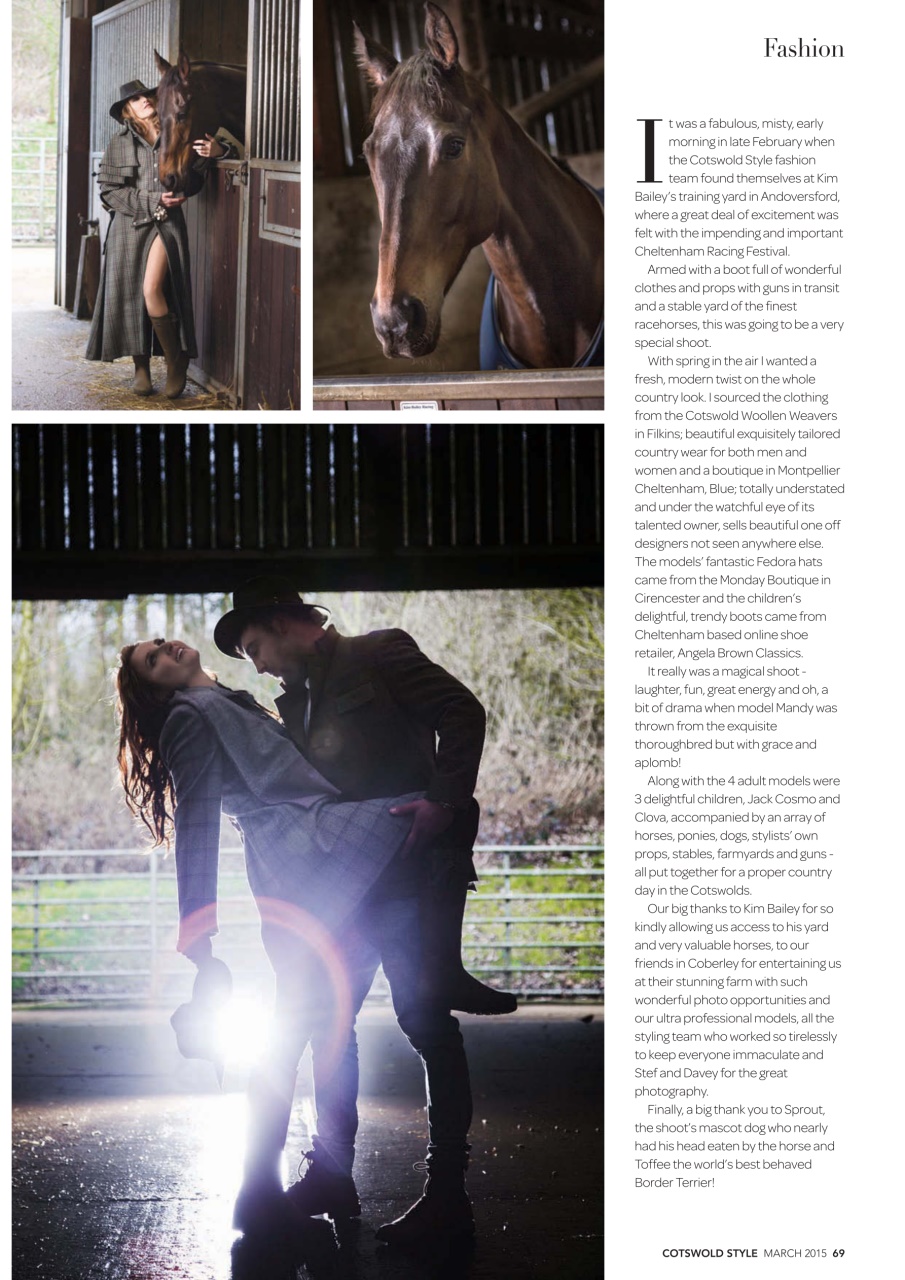 Cotswold Style Preview Pages