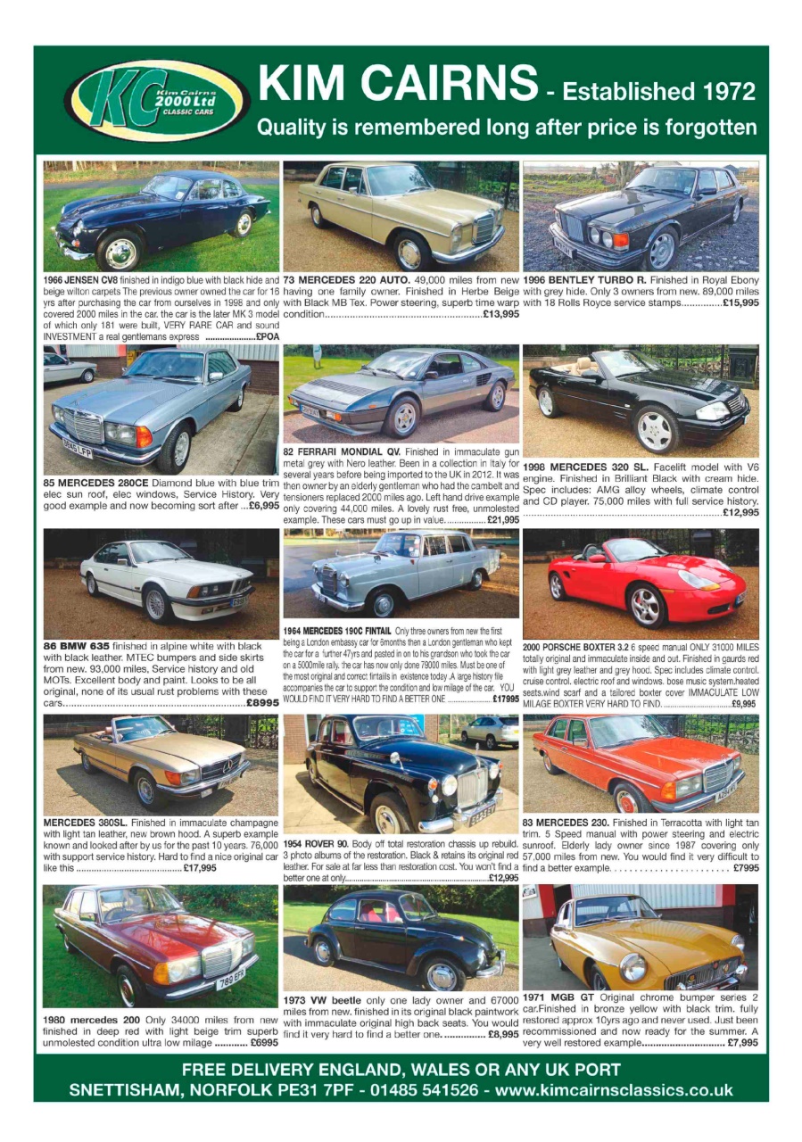 Classic Car Mart Preview Pages