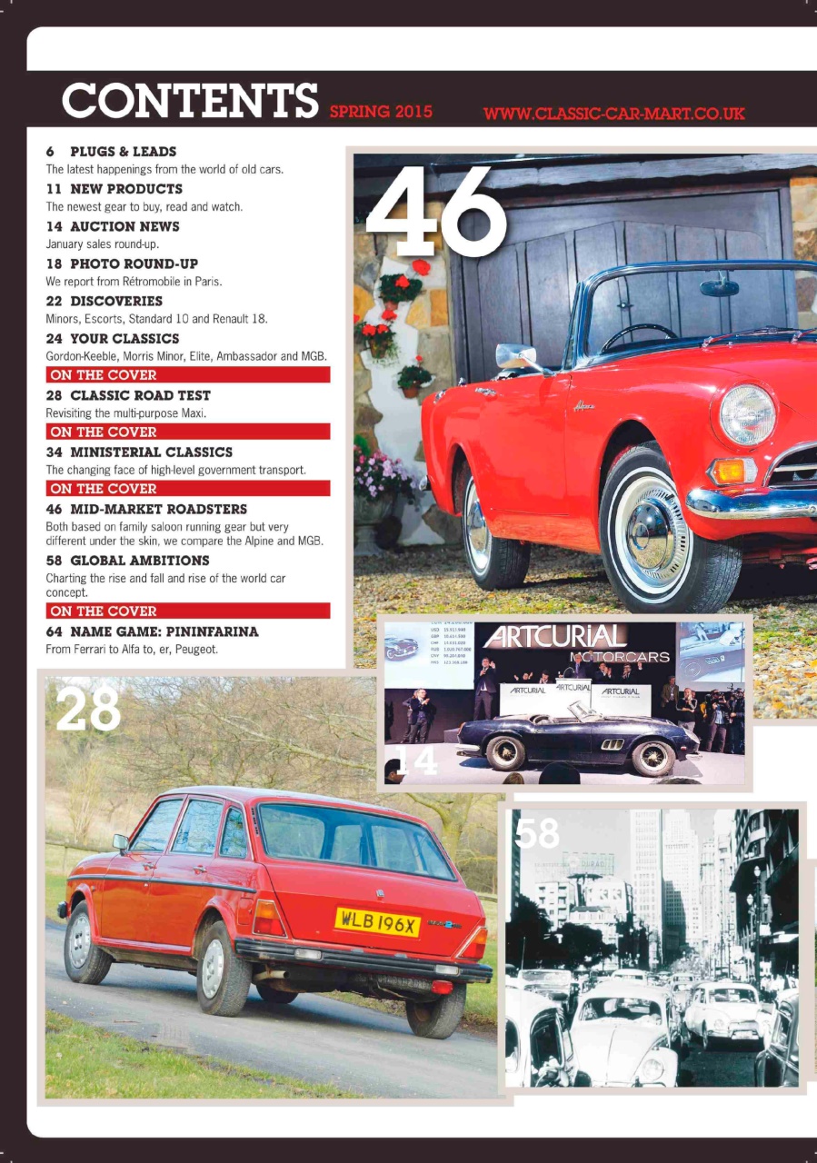Classic Car Mart Preview Pages