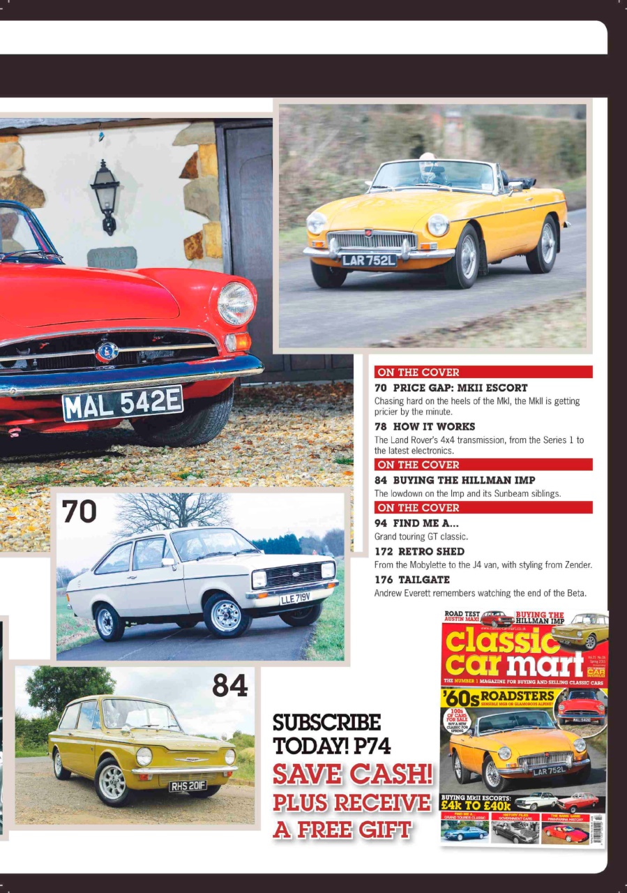 Classic Car Mart Preview Pages