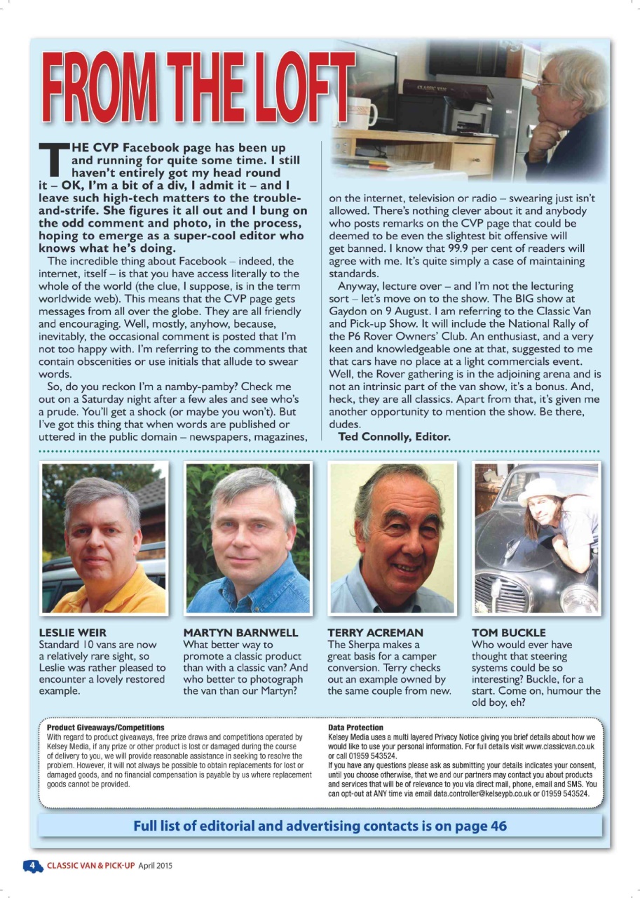 Classic Van & Pick-up Preview Pages