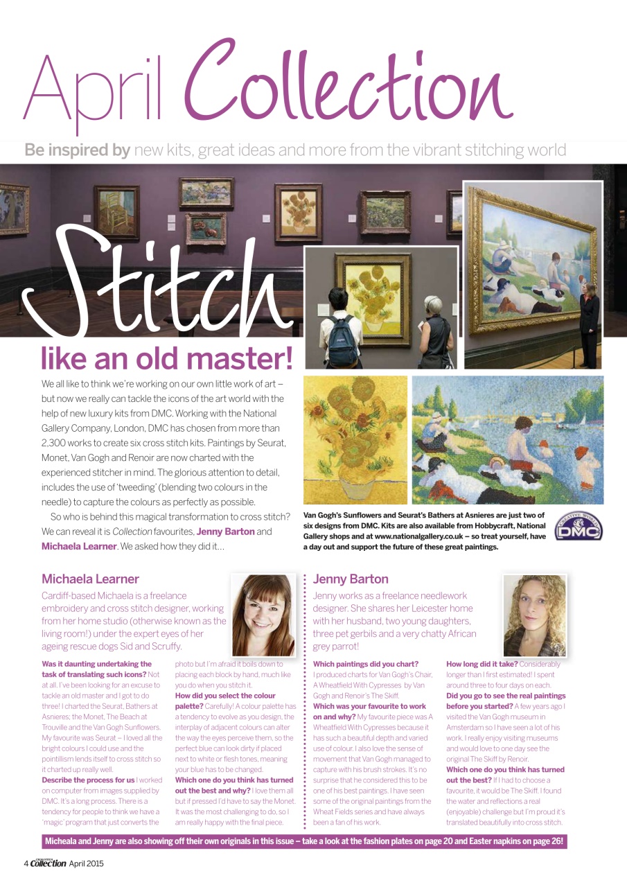 Cross Stitch Collection Preview Pages