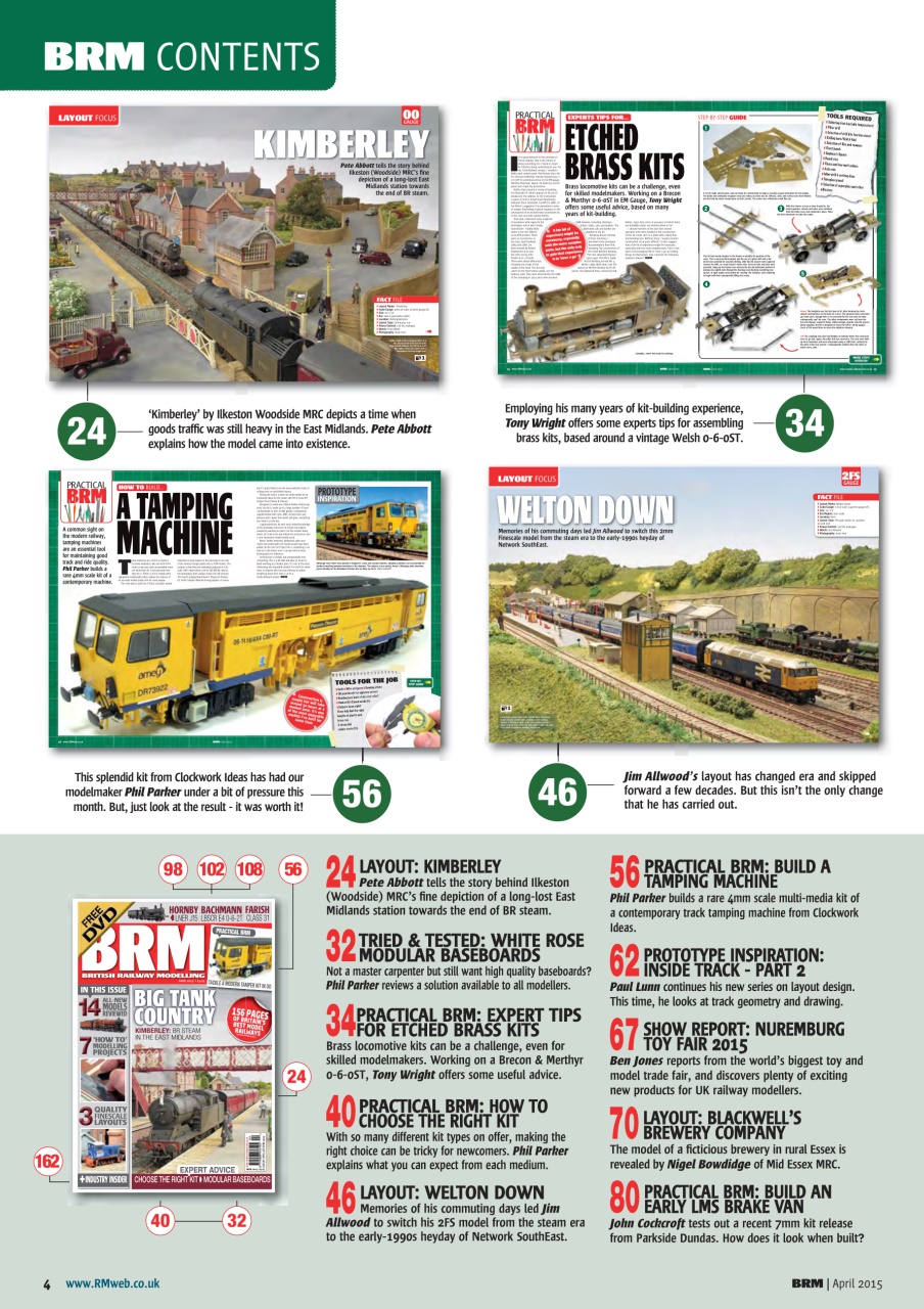 British Railway Modelling (BRM) Preview Pages