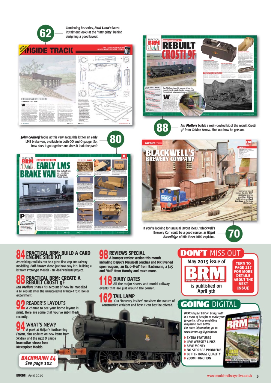 British Railway Modelling (BRM) Preview Pages