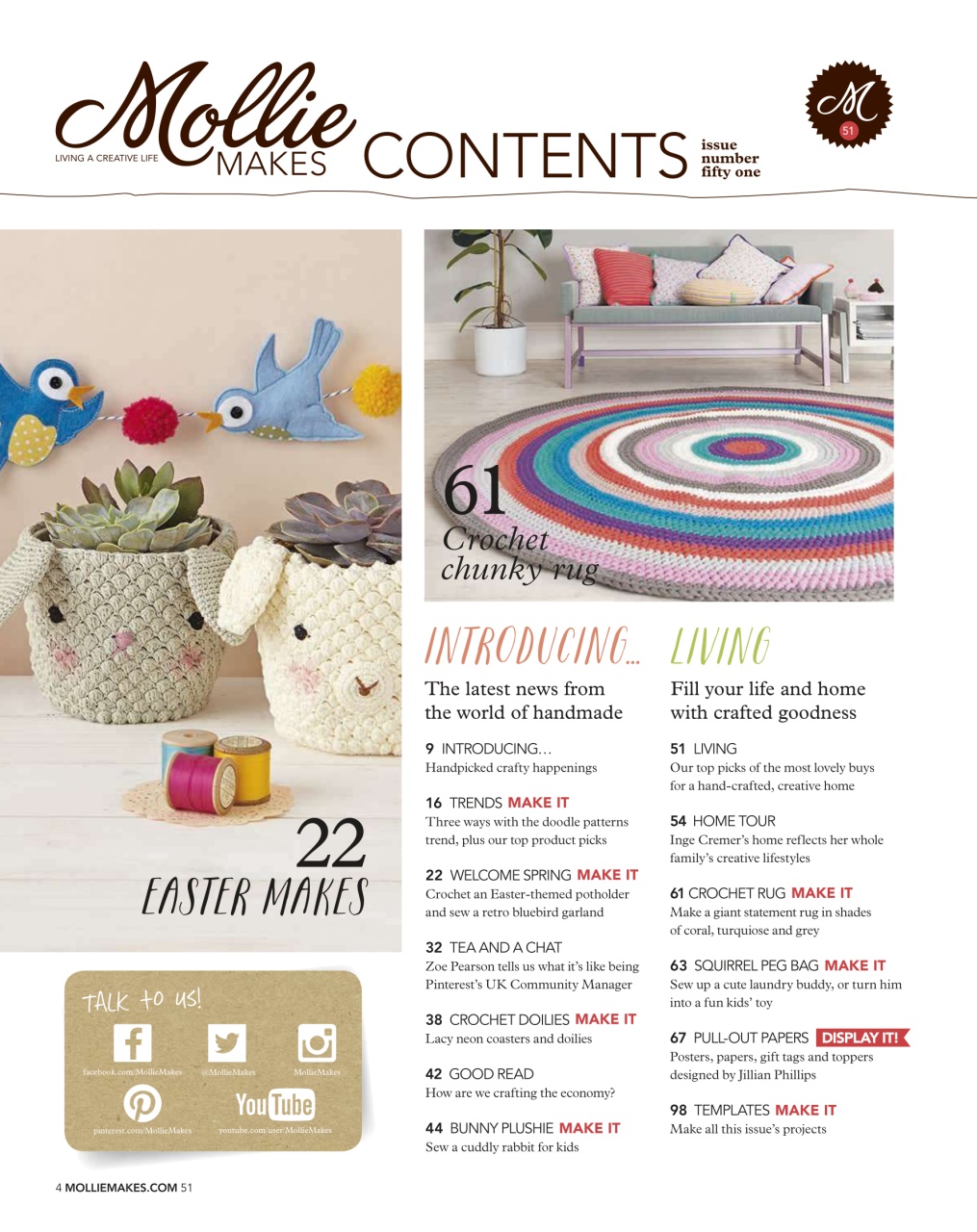 Mollie magazine Preview Pages