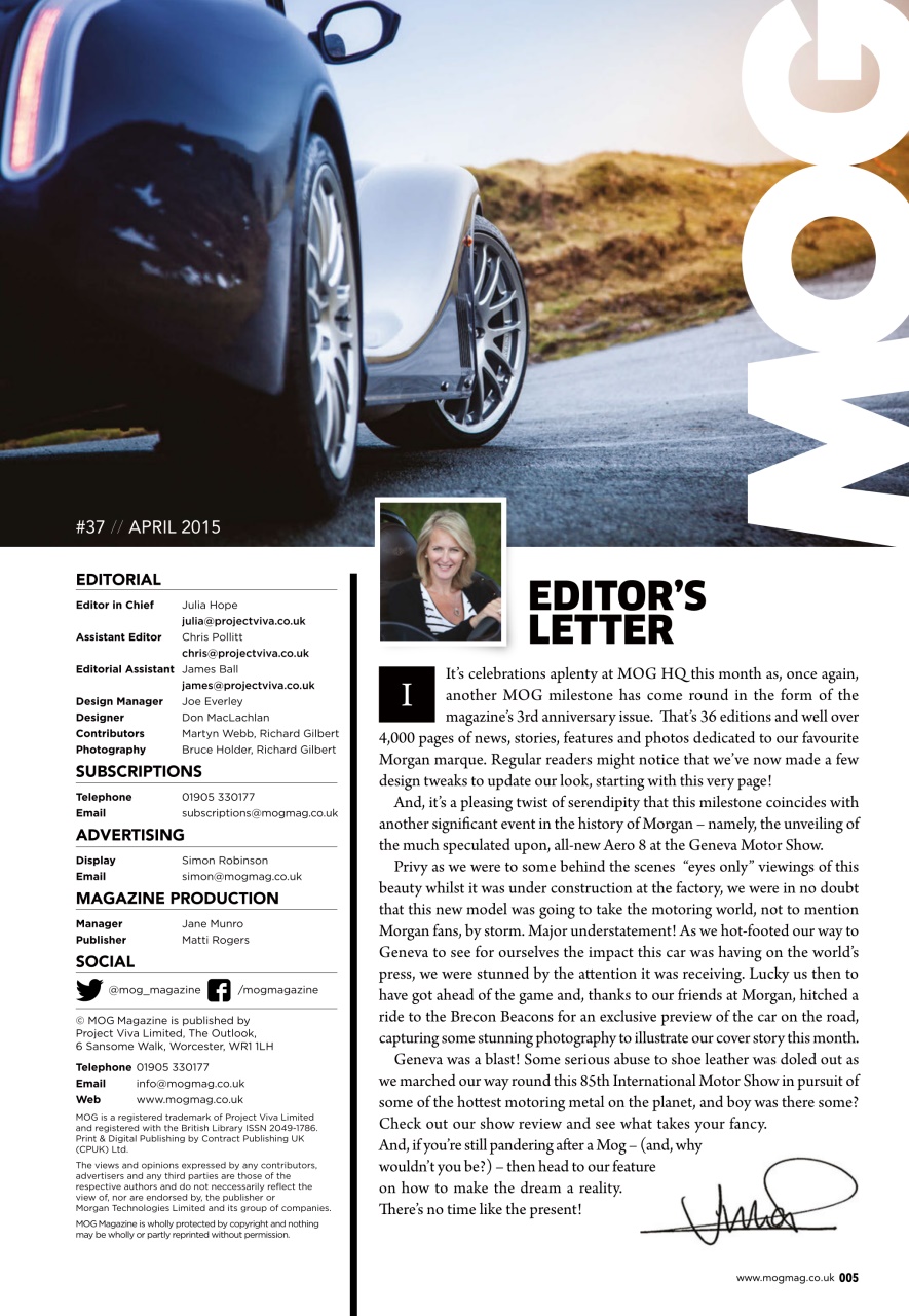 MOG Magazine Preview Pages