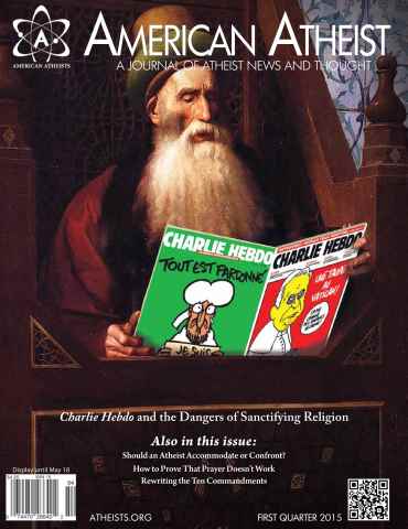 American Atheist issue First Quarter 2015