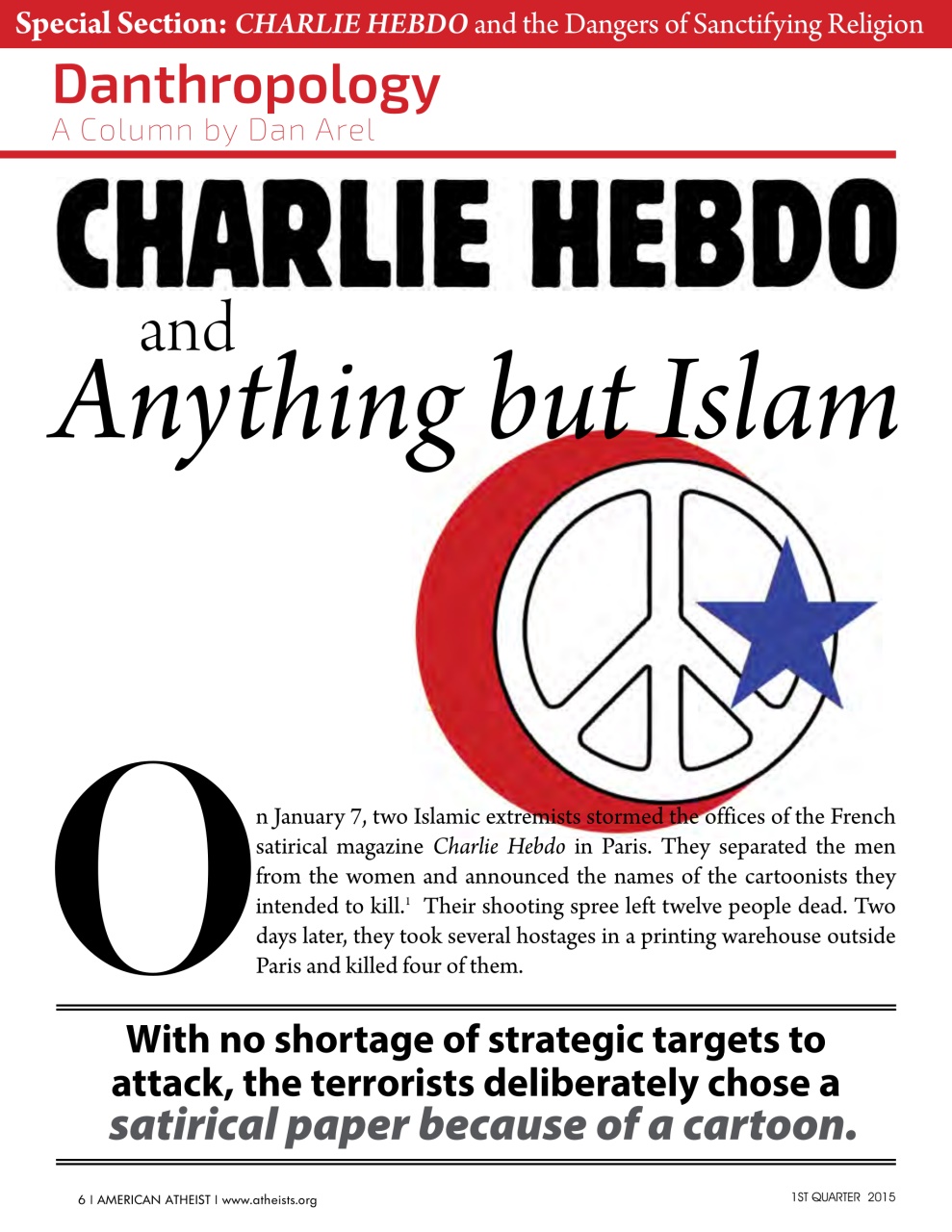 American Atheist Preview Pages