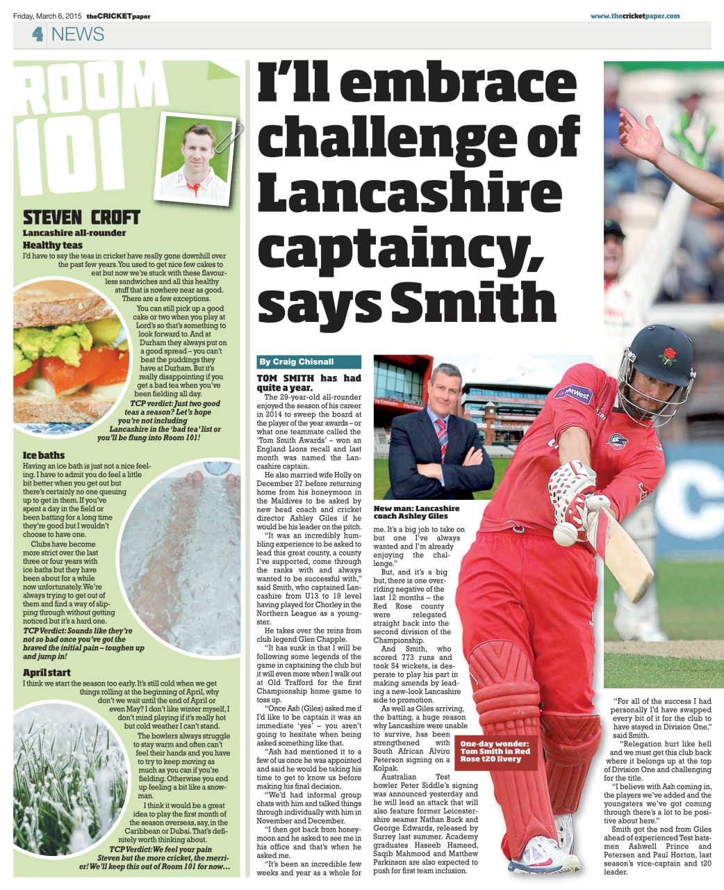 The Cricket Paper Preview Pages