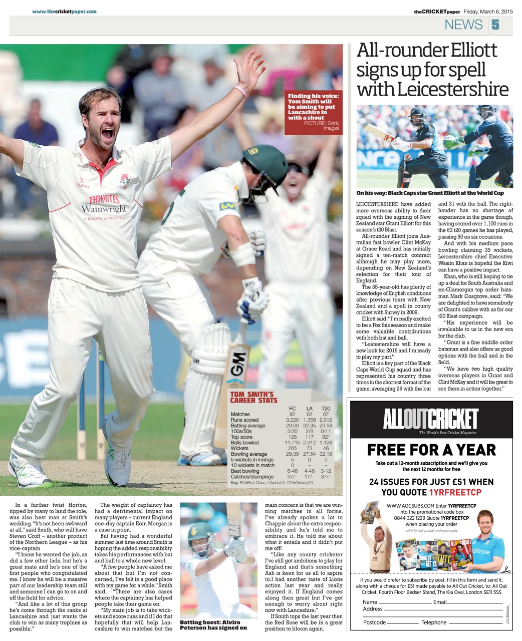 The Cricket Paper Preview Pages