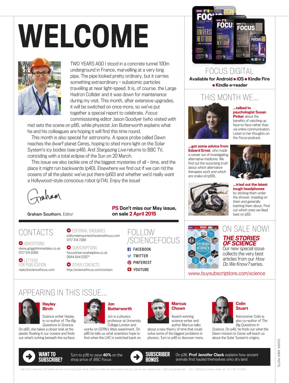 BBC Science Focus Magazine Preview Pages