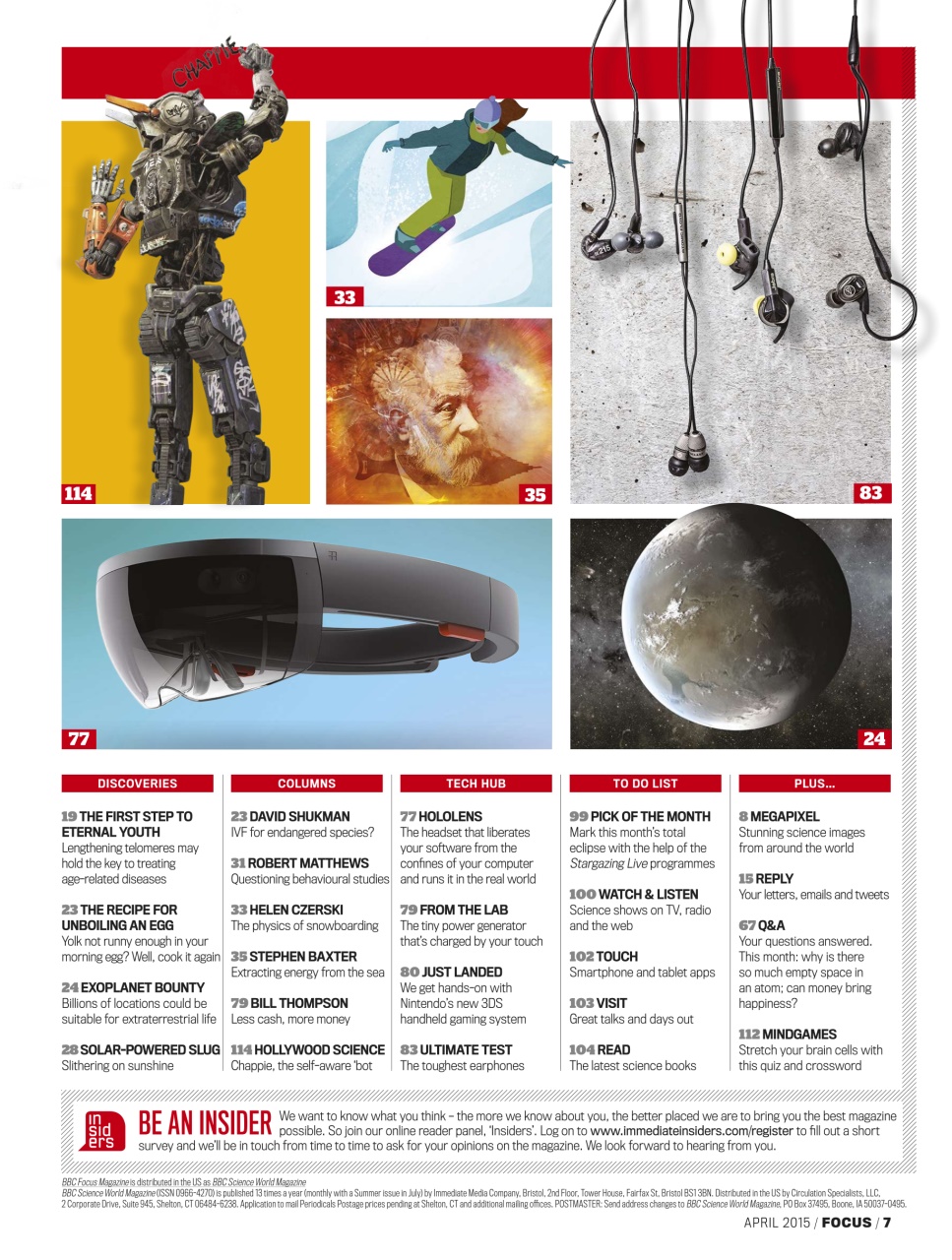 BBC Science Focus Magazine Preview Pages