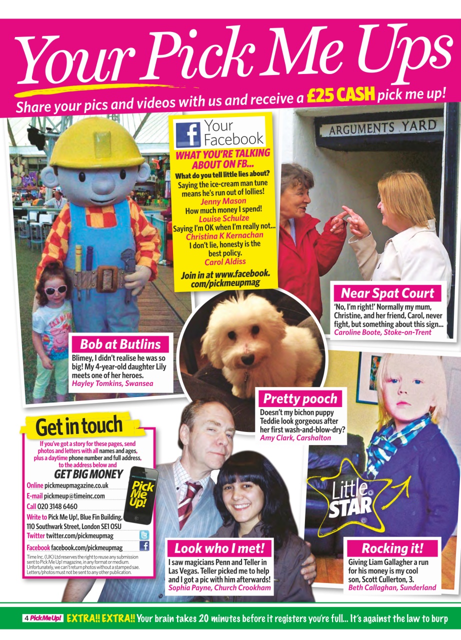 Pick Me Up Preview Pages