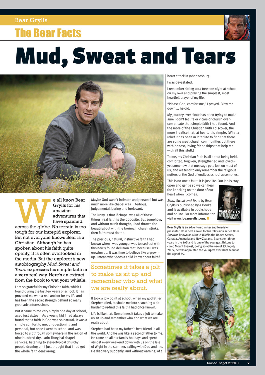 Sorted Magazine – The men's mag with morals Preview Pages