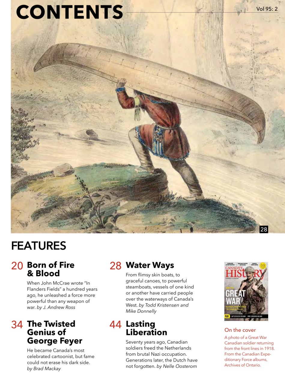 Canada's History Preview Pages