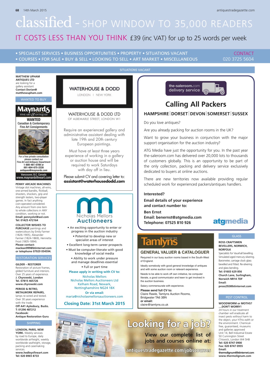 Antiques Trade Gazette Preview Pages