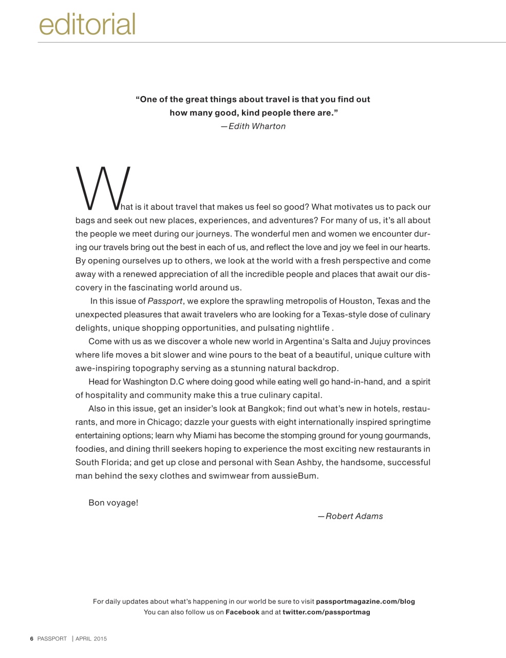 Passport Preview Pages