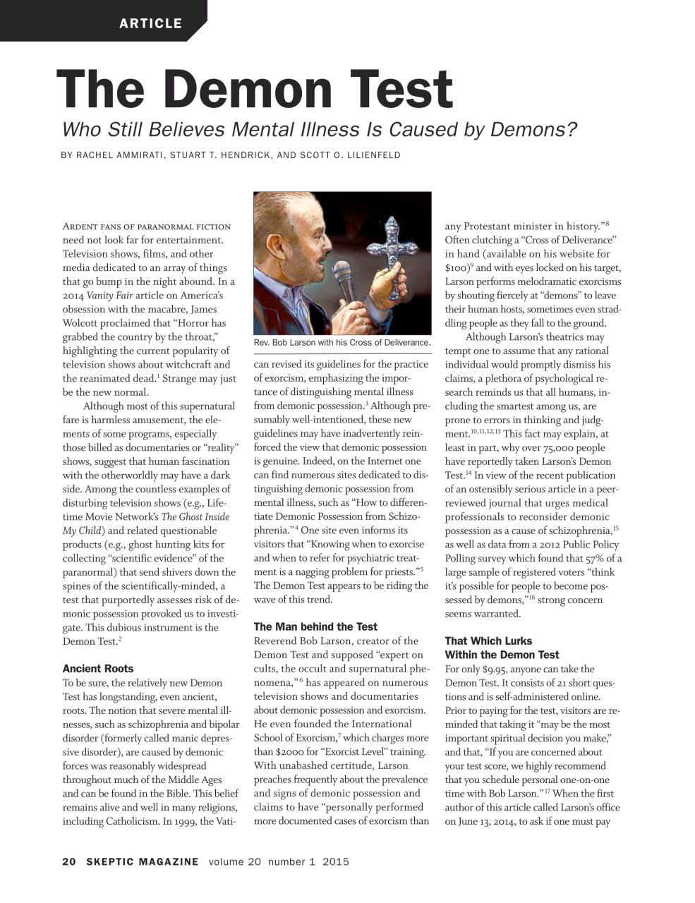 Skeptic Preview Pages