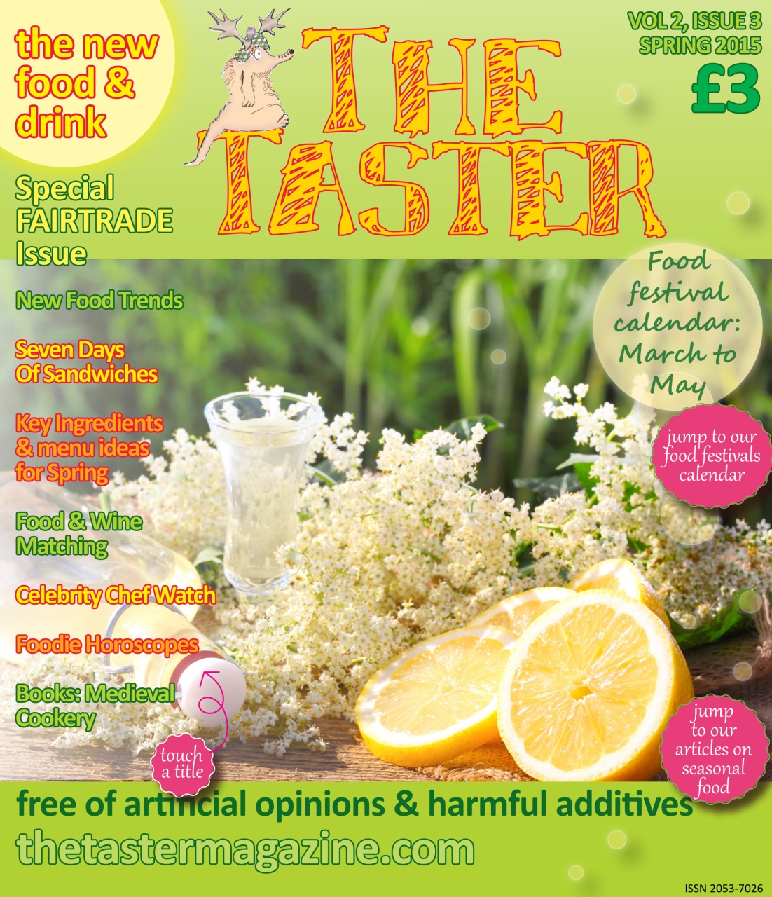 The Taster Magazine Preview Pages