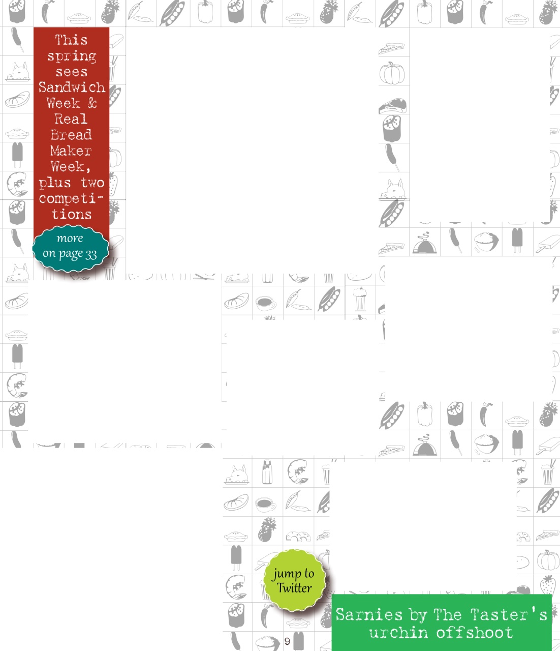 The Taster Magazine Preview Pages