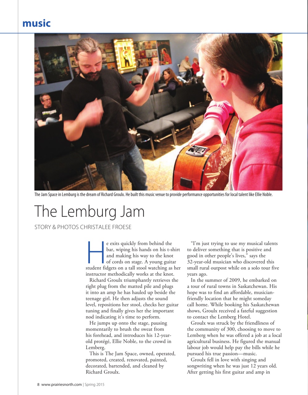 Prairies North Magazine Preview Pages