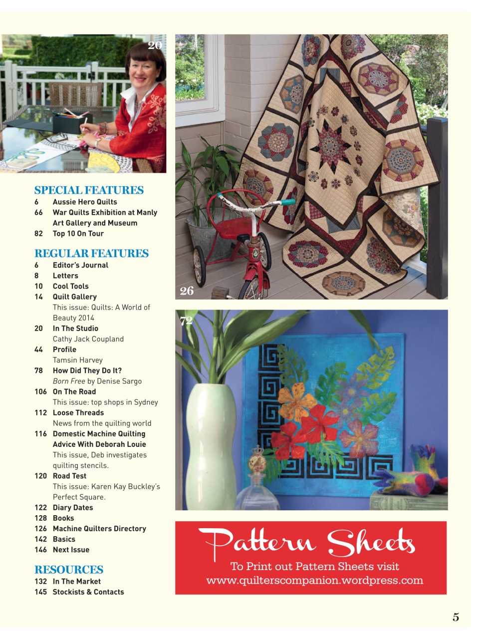 Quilters Companion Preview Pages
