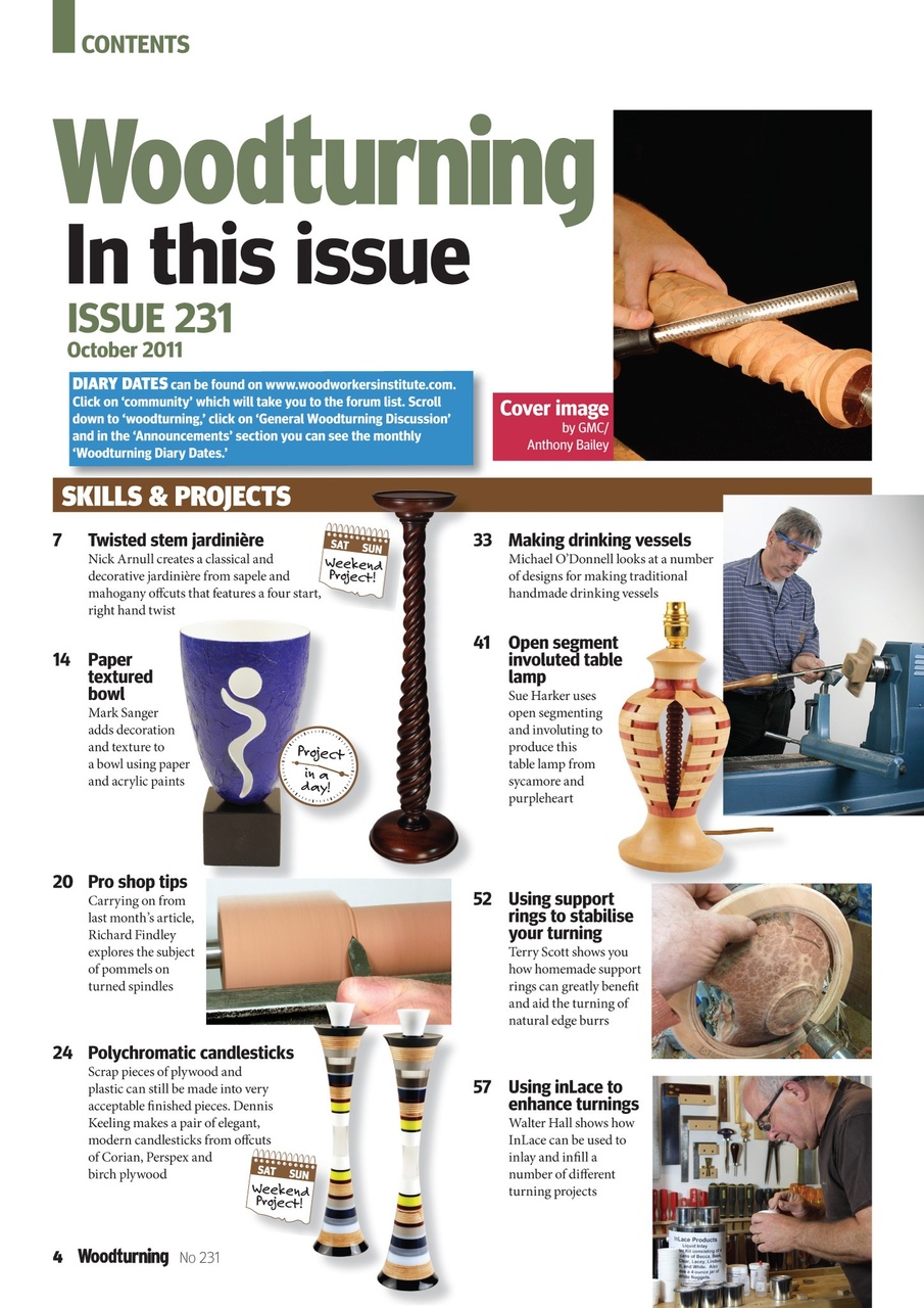 Woodturning Preview Pages