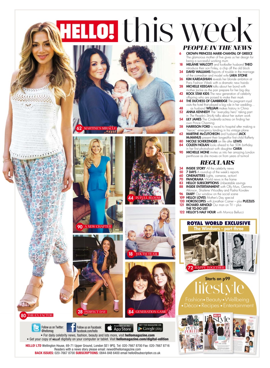 Hello! Magazine Preview Pages