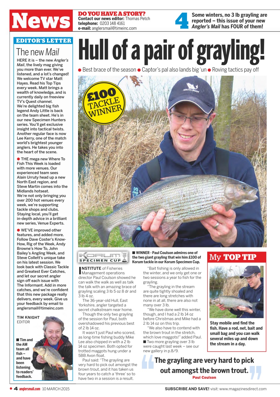 Anglers Mail Preview Pages
