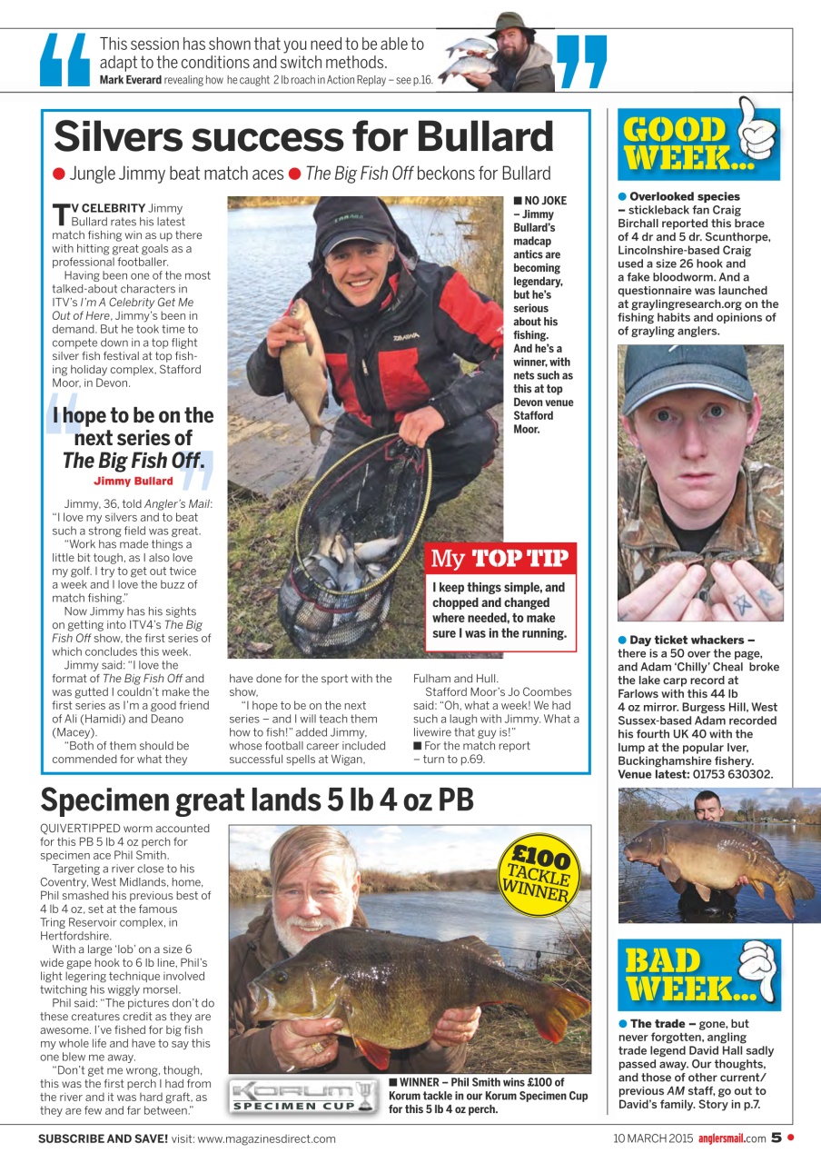 Anglers Mail Preview Pages