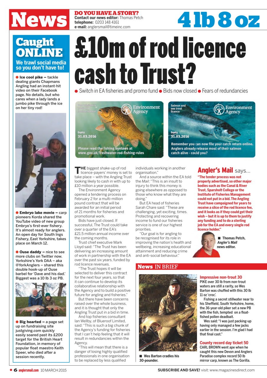 Anglers Mail Preview Pages